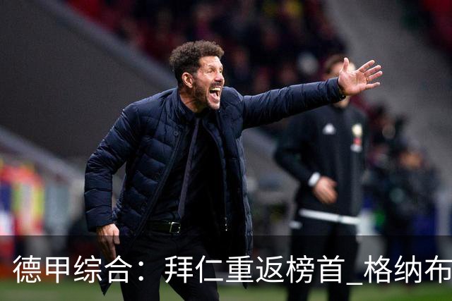 德甲综合：拜仁重返榜首 格纳布里迎百球里程碑