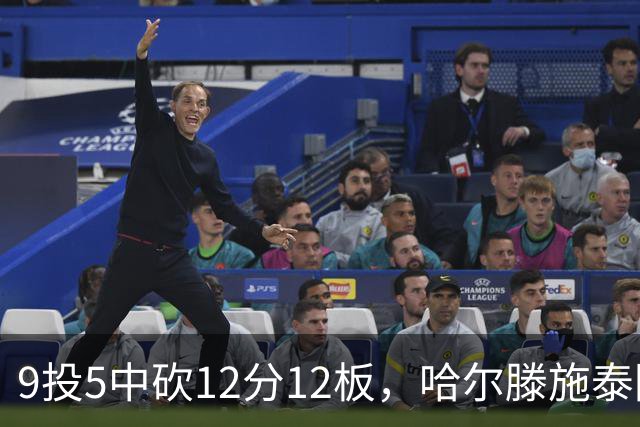 9投5中砍12分12板，哈尔滕施泰因两双撑起内线